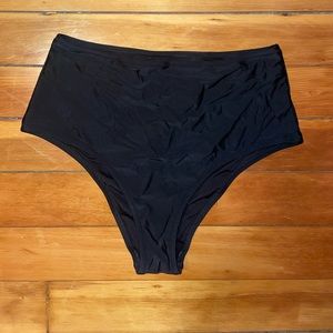Aerie High Wasted Cheeky Bikini Bottoms